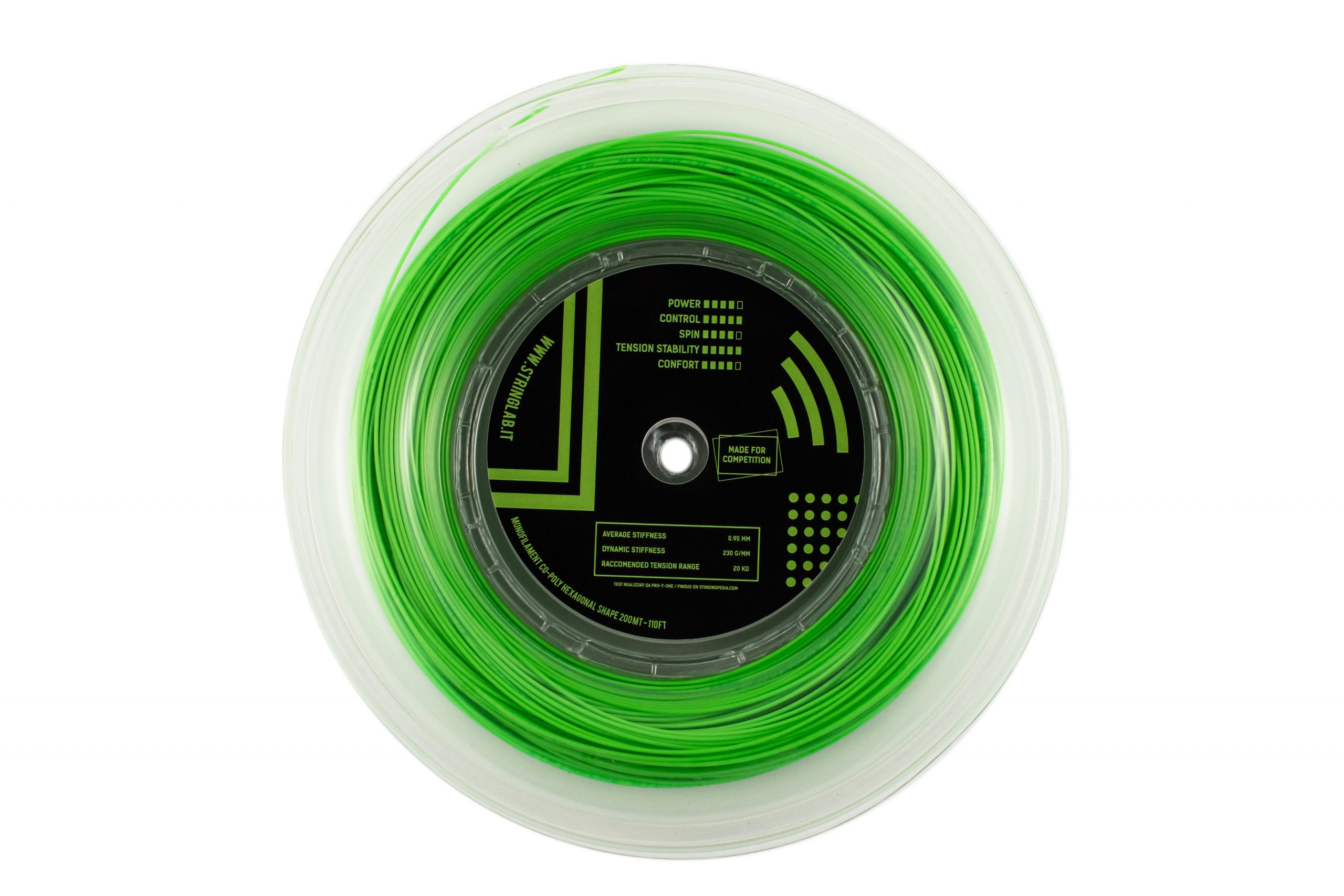 Iso Speed Corda Per Racchetta Da Tennis - Professional Classic 1.20 - Argento - Bobina 12m